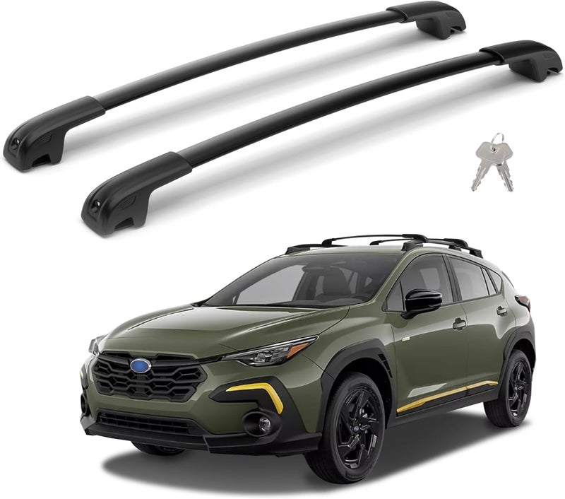 FLYCLE 300Lbs Lockable Roof Rack Crossbars Compatible with 2024 2025 2026 Subaru Crosstrek(Not for Wilderness), Heavy Duty Aluminum Cross Bar Fit Luggage Luggage Kayaks Bicycles Snowboard - Image 1